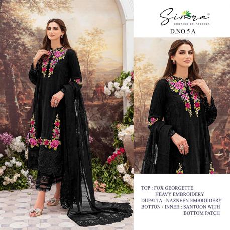 Simra S 5 A B Exclusive Designer Pakistani Suit Collection: Textilecatalog